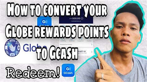 how to convert reward points to gcash|Redeem GCash with your Globe Rewards points! Get the amount .